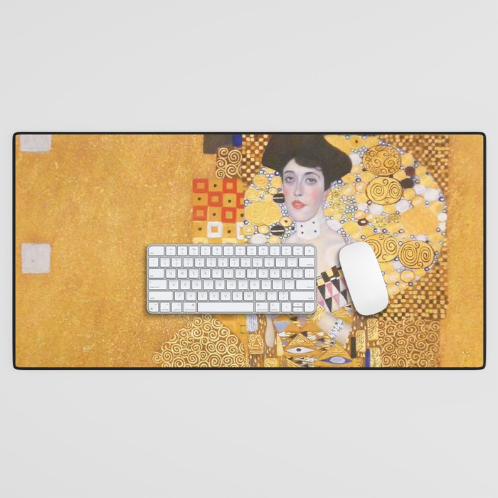 Gustav Klimt - The Woman in Gold Desk Mat Gallery Image 1