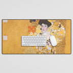 Gustav Klimt - The Woman in Gold Desk Mat Gallery Image 1