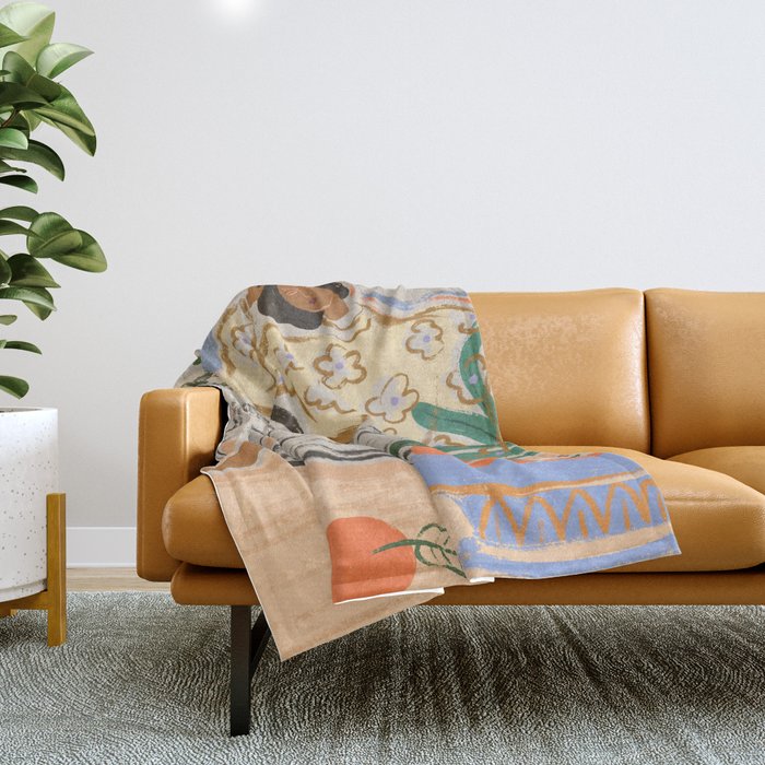 Lazy Days Throw Blanket Gallery Image 1