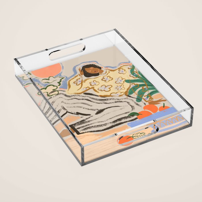 Lazy Days Acrylic Tray Gallery Image 1
