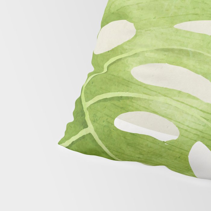 Abstract Art Tropical Leaves 20 Pillow Sham Gallery Image 4