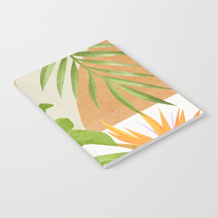 Abstract Art Tropical Leaves 20 Notebook Gallery Image 1