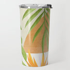 Abstract Art Tropical Leaves 20 Travel Mug Gallery Image 2