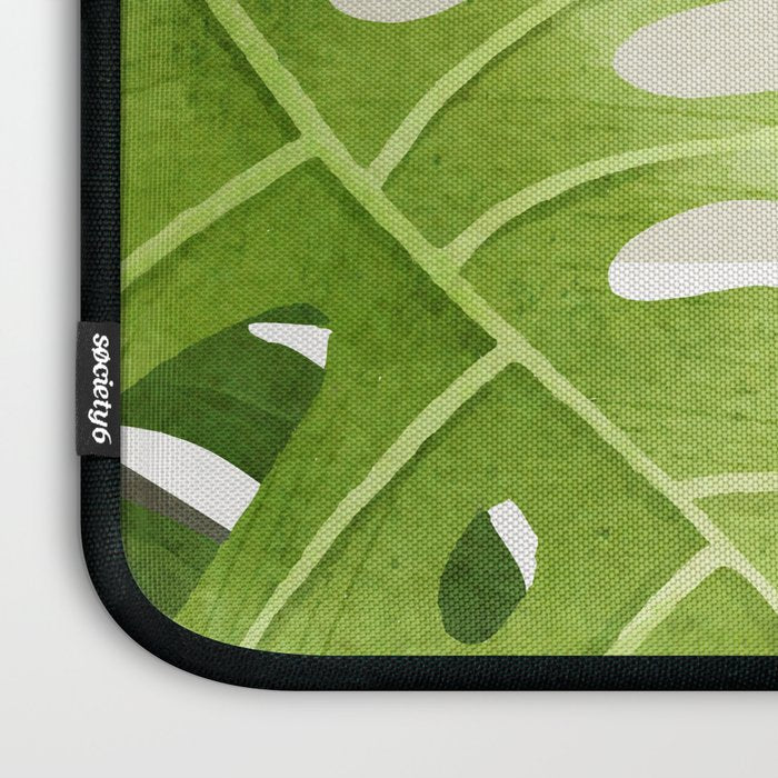 Abstract Art Tropical Leaves 20 Laptop Sleeve Gallery Image 3