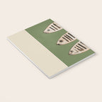 Abstract Fish Study II Notebook Gallery Image 3
