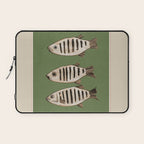 Abstract Fish Study II Laptop Sleeve Gallery Image 1