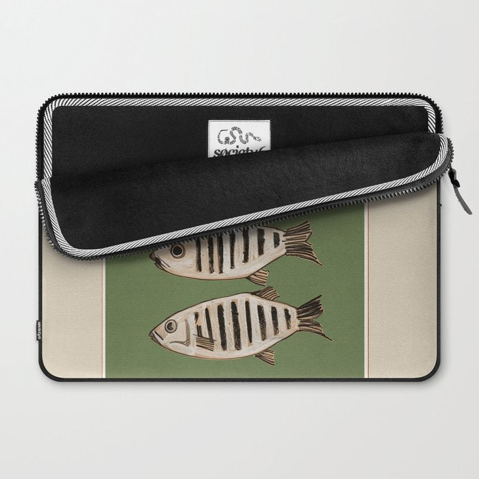 Abstract Fish Study II Laptop Sleeve Gallery Image 2