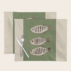 Abstract Fish Study II Placemat Gallery Image 1