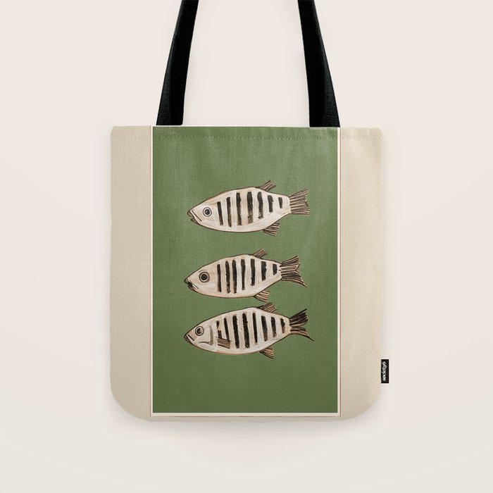 Abstract Fish Study II Tote Bag Gallery Image 1