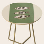 Abstract Fish Study II Side Table Gallery Image 2