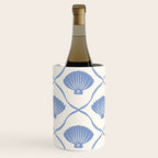 Coastal Ocean Blue Seashells Wine Chiller Gallery Image 1
