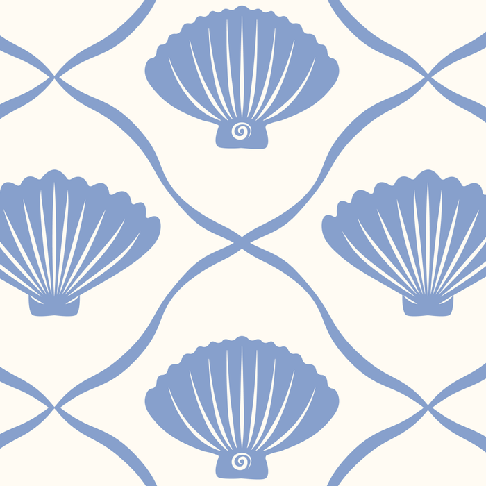 Coastal Ocean Blue Seashells Coffee Mug Gallery Image 2