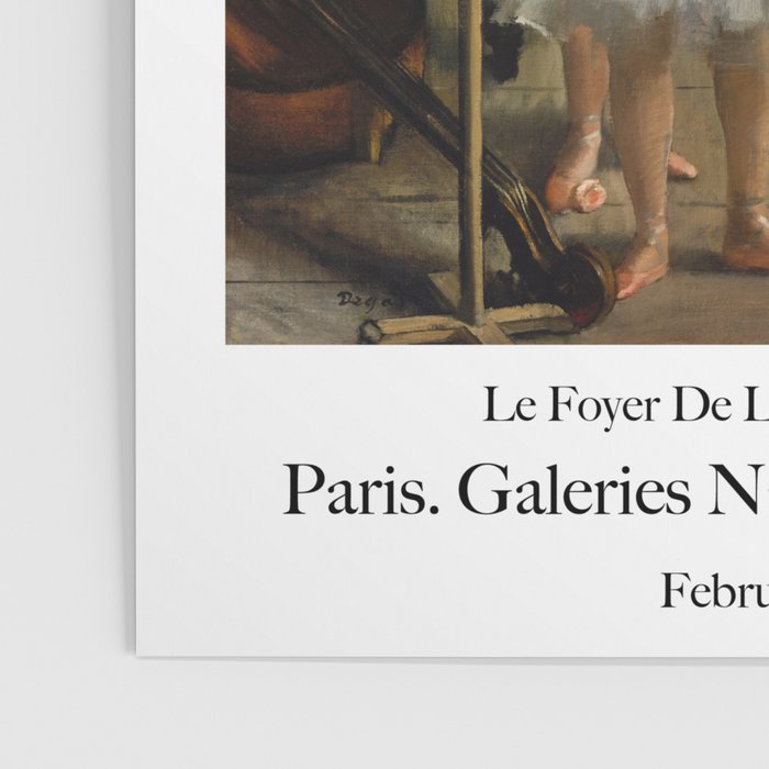 Ballet Class by Edgar Degas Poster Gallery Image 3