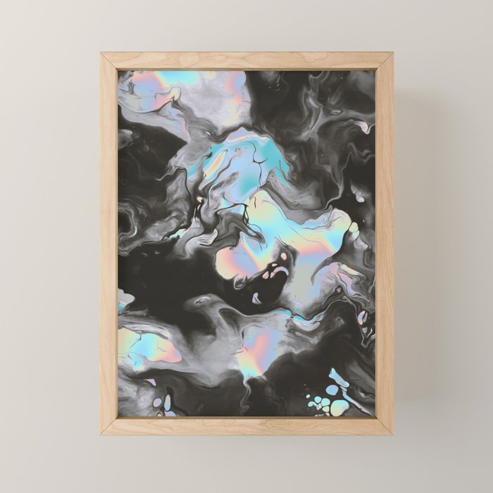 ISN'T IT BORING WHEN I TALK ABOUT MY DREAMS ? Mini Art Print Gallery Image 1