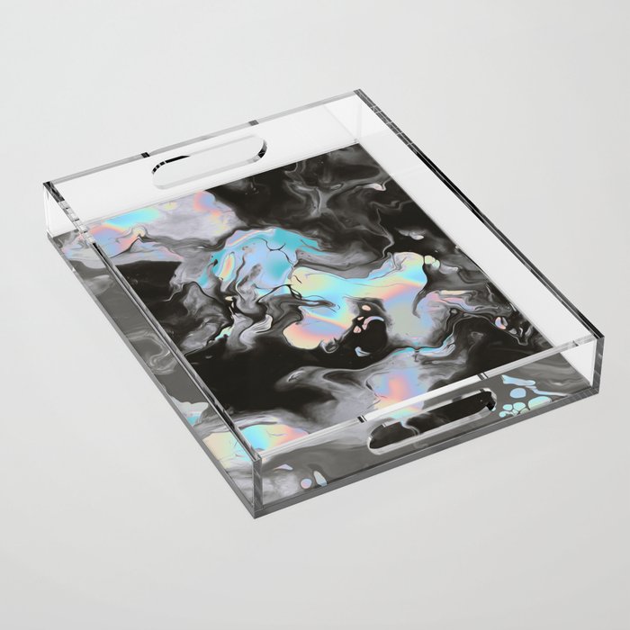 ISN'T IT BORING WHEN I TALK ABOUT MY DREAMS ? Acrylic Tray Gallery Image 1