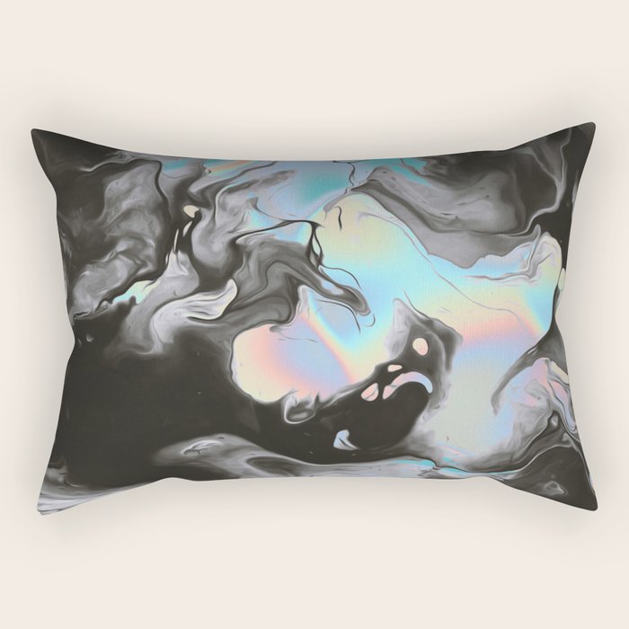 ISN'T IT BORING WHEN I TALK ABOUT MY DREAMS ? Rectangular Pillow Gallery Image 1