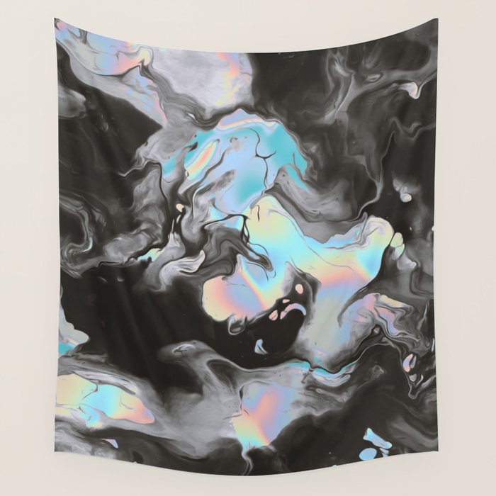 ISN'T IT BORING WHEN I TALK ABOUT MY DREAMS ? Wall Tapestry Gallery Image 1