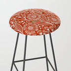 Rust Coneflowers Stool Gallery Image 2