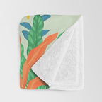 Tiger in Jungle  Throw Blanket Gallery Image 3