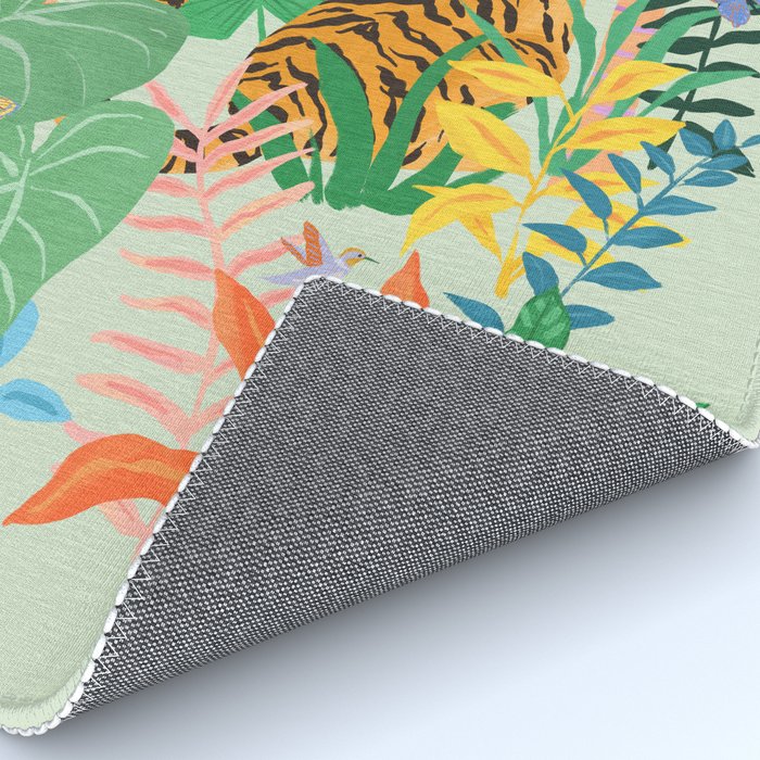 Tiger in Jungle  Rug Gallery Image 4