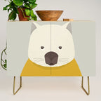Whimsy Wombat, Animal Portrait Credenza Gallery Image 1