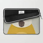 Whimsy Wombat, Animal Portrait Laptop Sleeve Gallery Image 2