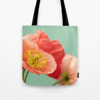 Pastel Poppy #1 Tote Bag Gallery Image 1
