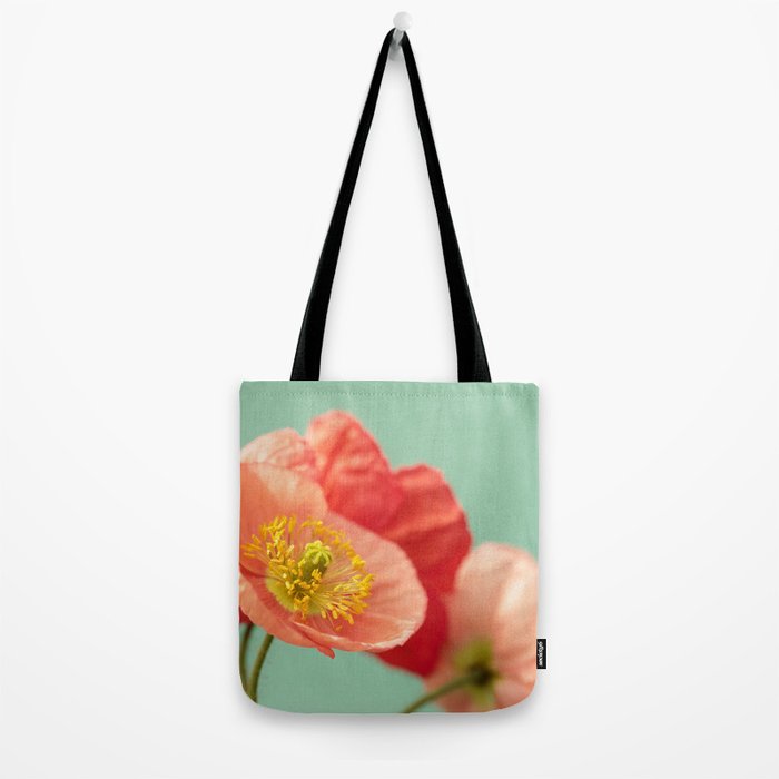 Pastel Poppy #1 Tote Bag Gallery Image 2