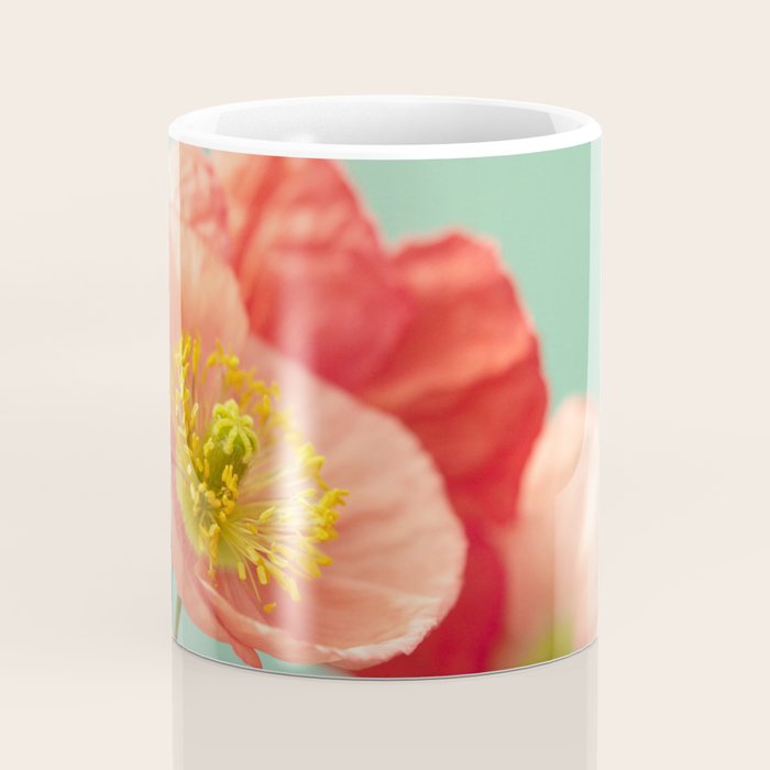 Pastel Poppy #1 Coffee Mug Gallery Image 4