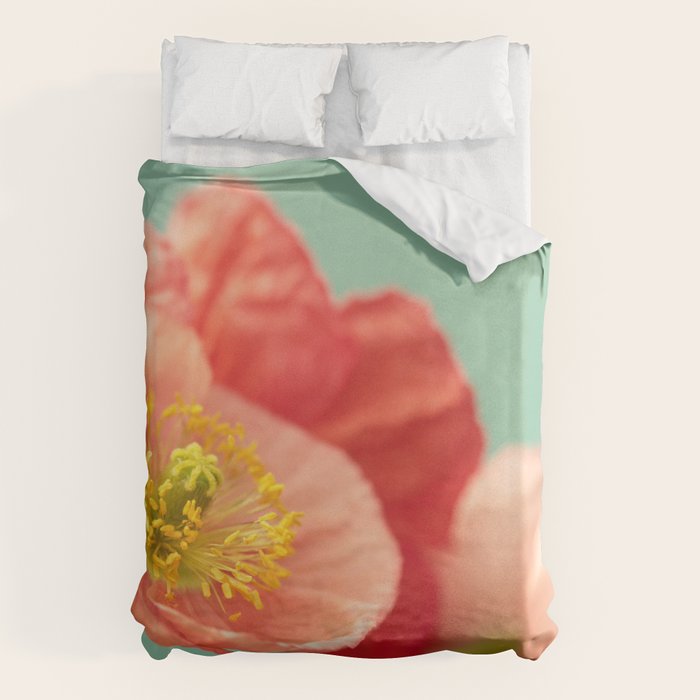 Pastel Poppy #1 Duvet Cover Gallery Image 6