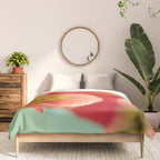 Pastel Poppy #1 Comforter Gallery Image 3