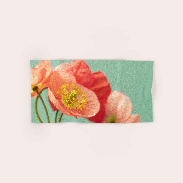 Pastel Poppy #1 Bath Towel Gallery Image 1