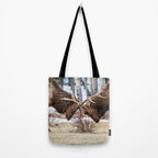 Elk In Rut Rocky Mountain National Park Colorado Wildlife Tote Bag Gallery Image 2