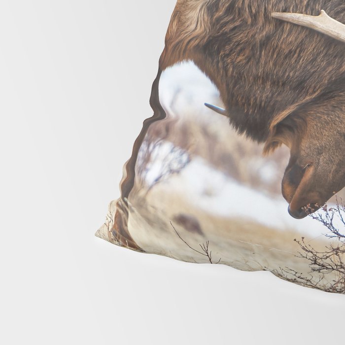 Elk In Rut Rocky Mountain National Park Colorado Wildlife Pillow Sham Gallery Image 4