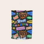 Fun retro quote sticker pattern Wall Hanging Gallery Image 1