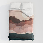 Amber Clouds Duvet Cover Gallery Image 6