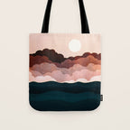 Amber Clouds Tote Bag Gallery Image 1