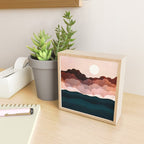 Amber Clouds Mini Art Print Gallery Image 2