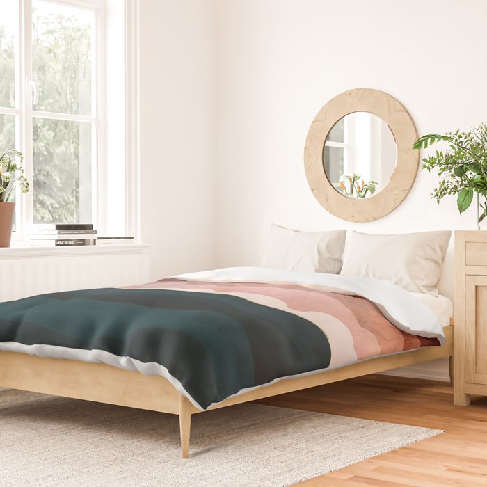 Amber Clouds Duvet Cover Gallery Image 2