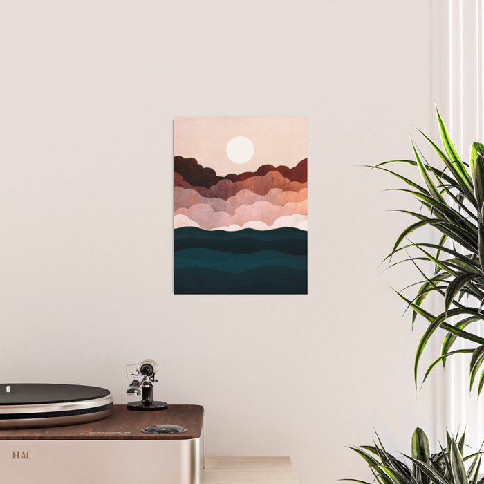 Amber Clouds Poster Gallery Image 2