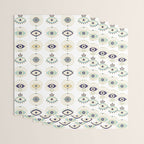 Evil Eye Collection on White Wrapping Paper Gallery Image 3