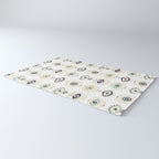 Evil Eye Collection on White Rug Gallery Image 3
