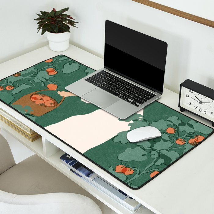 Tomato Girl Summer Desk Mat Gallery Image 2