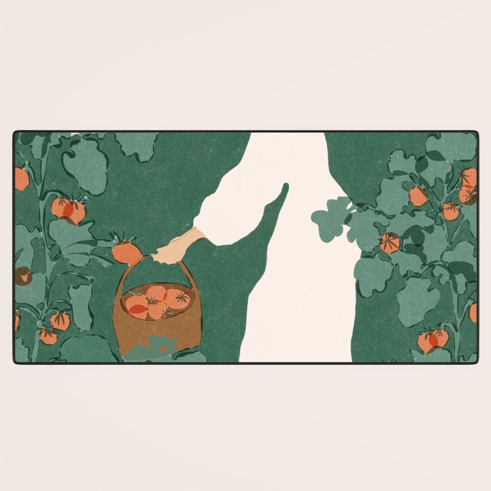 Tomato Girl Summer Desk Mat Gallery Image 3