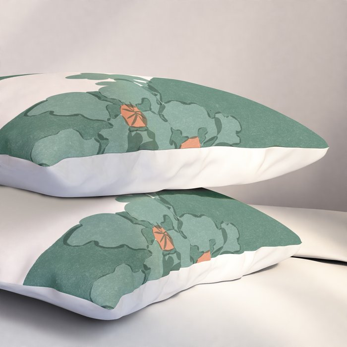 Tomato Girl Summer Pillow Sham Gallery Image 3