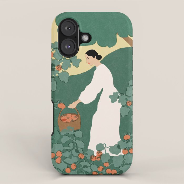 Tomato Girl Summer iPhone Case Gallery Image 1