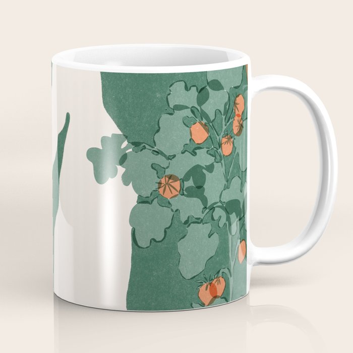 Tomato Girl Summer Coffee Mug Gallery Image 1