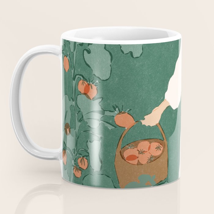 Tomato Girl Summer Coffee Mug Gallery Image 3