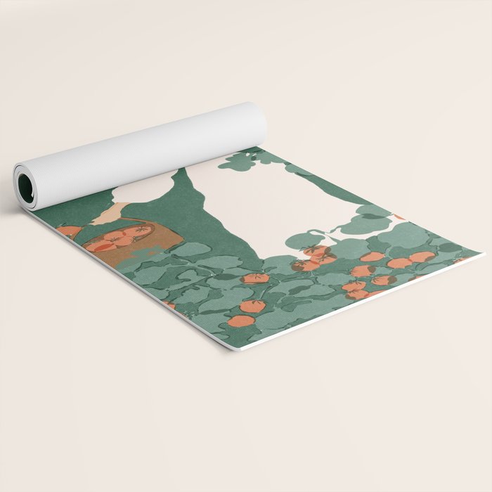Tomato Girl Summer Yoga Mat Gallery Image 2