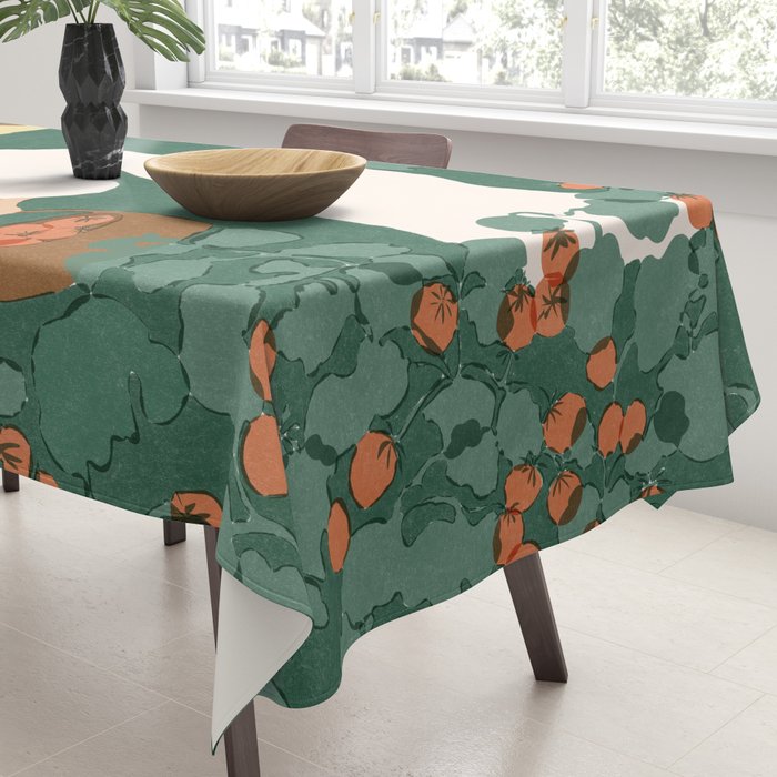 Tomato Girl Summer Tablecloth Gallery Image 3